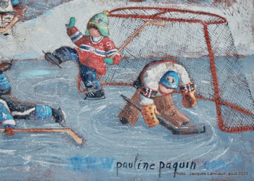 Sur le lac Rond, Pauline T. Paquin, Sainte-Adèle, Québec