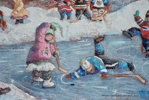 Sur le lac Rond, Pauline T. Paquin, Sainte-Adèle, Québec