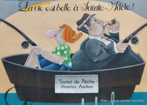 La vie est belle à Sainte-Adèle, Rock Therrien, Sainte-Adèle, Québec