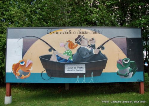 La vie est belle à Sainte-Adèle, Rock Therrien, Sainte-Adèle, Québec