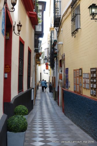 Barrio Santa Cruz, Séville, Andalousie, Espagne