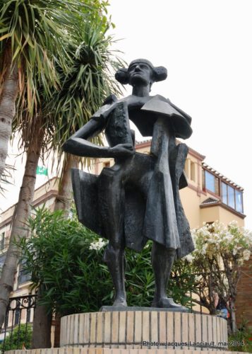 Monument à Juan Belmonte, Séville, Andalousie, Espagne