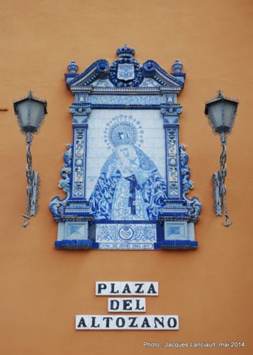 Plaza del Altozano, Séville, Andalousie, Espagne