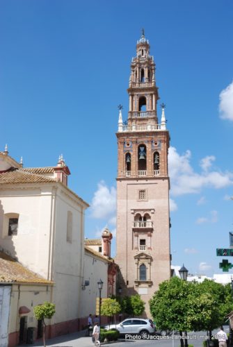 Giraldilla, iglesia de San Pedro, Carmona, Andalousie, Espagne