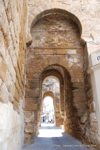 Alcazar de la Puerta de Sevilla, Carmona, Andalousie, Espagne