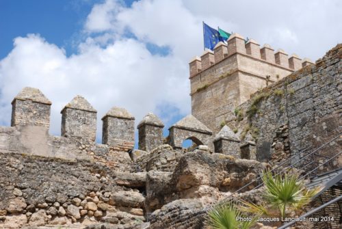 Alcazar de la Puerta de Sevilla, Carmona, Andalousie, Espagne