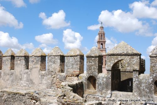 Alcazar de la Puerta de Sevilla, Carmona, Andalousie, Espagne