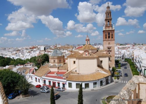 Alcazar de la Puerta de Sevilla, Carmona, Andalousie, Espagne