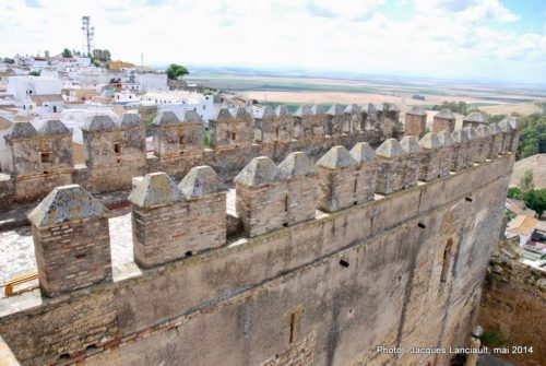 Alcazar de la Puerta de Sevilla, Carmona, Andalousie, Espagne