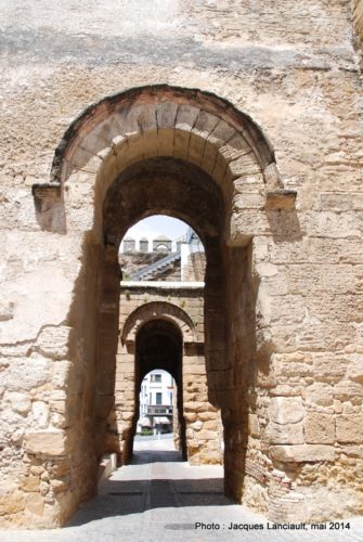 Alcazar de la Puerta de Sevilla, Carmona, Andalousie, Espagne