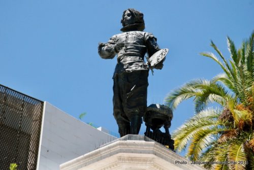 Monument à Diego Velázquez, Séville, Andalousie, Espagne