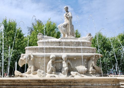 Fuente de Hispalis, Séville, Andalousie, Espagne