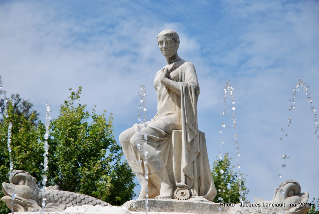 Fontaine Hispalis, Séville, Andalousie, Espagne