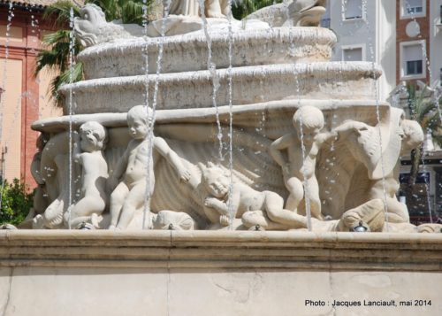 Fuente de Hispalis, Séville, Andalousie, Espagne