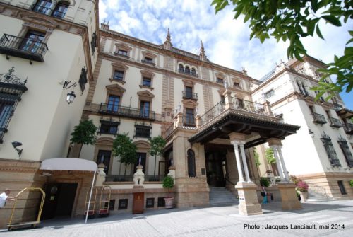 Hôtel Alfonso XIII, Séville, Andalousie, Espagne 