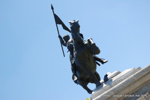 Monument Rodrigo Diaz de Vivar, Séville, Andalousie, Espagne