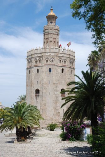 Torre del Oro, Séville, Andalousie, Espagne