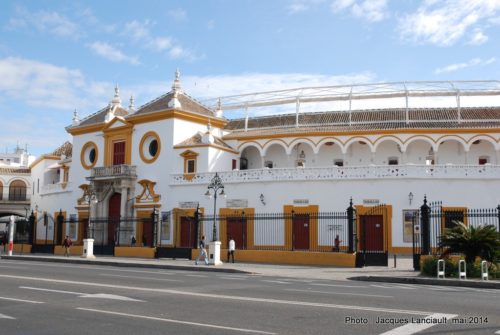 Plaza de Toros de la Maestranza de Sevilla, Séville, Andalousie, Espagne