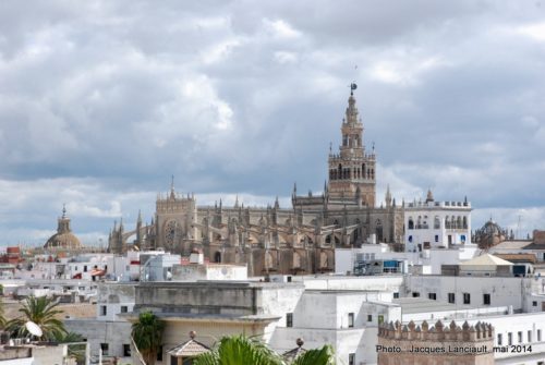 Cathédrale de Séville de la Torre del Oro, Séville, Andalousie, Espagne