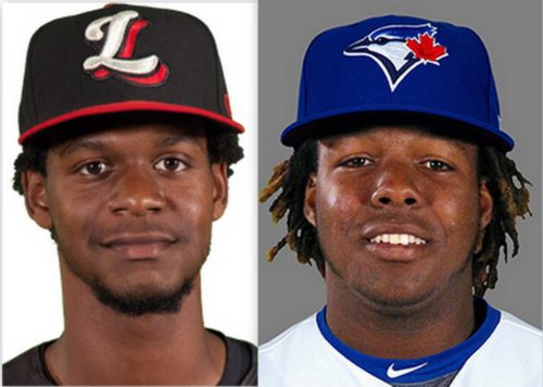 Otto López et Vladimir Guerrero jr