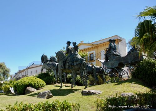 Monumento al Enganche, Jerez de la Frontera, Andalousie, Espagne