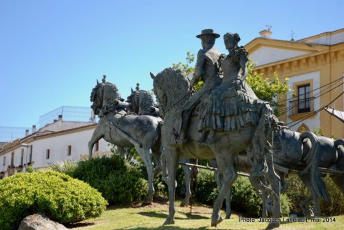 Monumento al Enganche, Jerez de la Frontera, Andalousie, Espagne