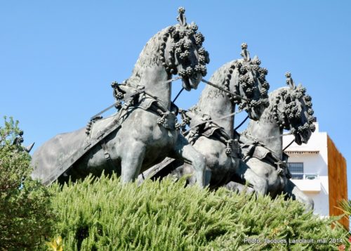 Monumento al Enganche, Jerez de la Frontera, Andalousie, Espagne