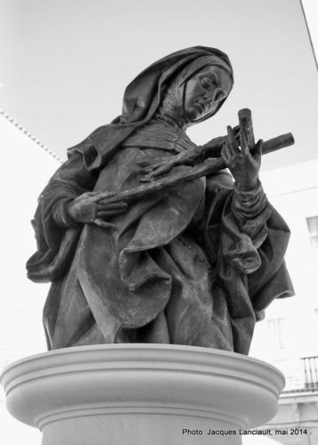 Monument à María Antonia de Jesús Tirado, Jerez de la Frontera, Andalousie, Espagne