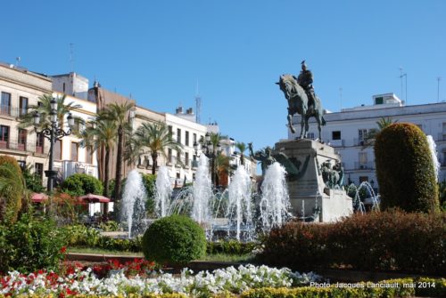 Monumento a Primo de Rivera, Jerez de la Frontera, Andalousie, Espagne