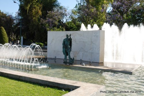 Monumento Juan Sebastián Elcano, Séville, Andalousie, Espagne