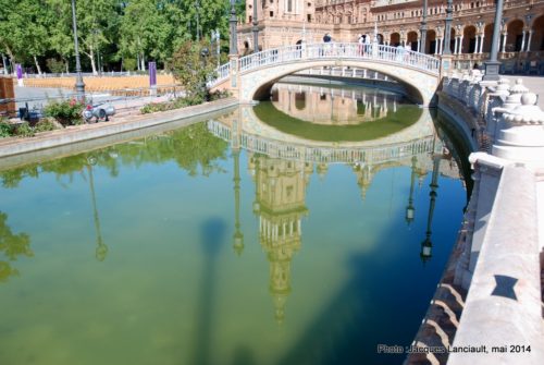 Plaza de España, Séville, Andalousie, Espagne