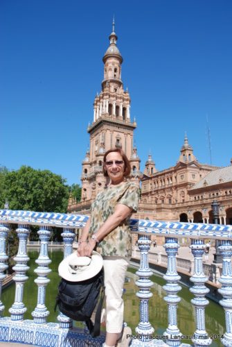 Plaza de España, Séville, Andalousie, Espagne