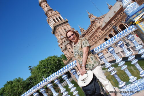 Plaza de Espana, Séville, Andalousie, Espagne
