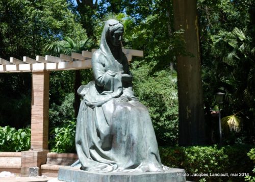 Monumento a la infanta María Luisa, Parque de María Luisa, Séville, Andalousie, Espagne