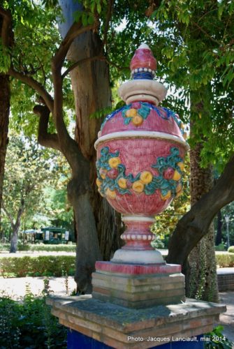Parque de María Luisa, Séville, Andalousie, Espagne
