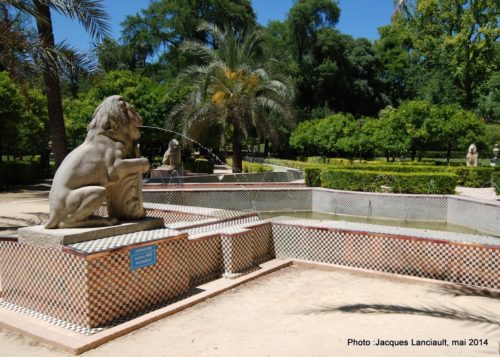 Parque de María Luisa, Séville, Andalousie, Espagne