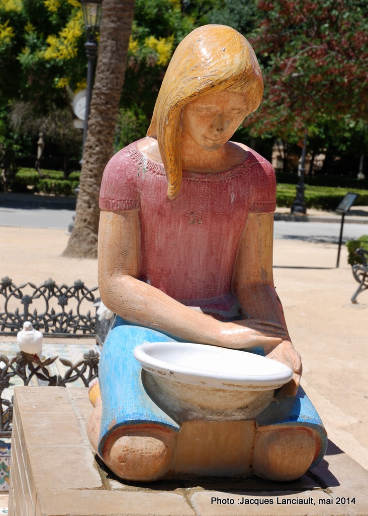 Parque de María Luisa, Séville, Andalousie, Espagne