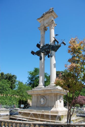 Monumento a Colón, Séville, Andalousie, Espagne