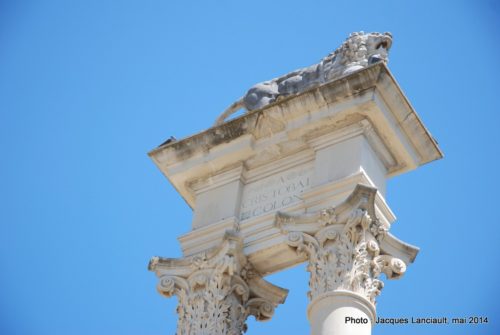 Monumento a Colón, Séville, Andalousie, Espagne