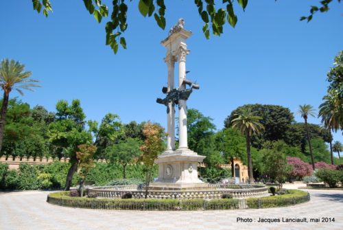 Monumento a Colón, Séville, Andalousie, Espagne