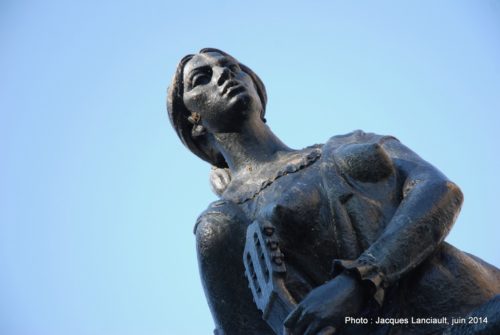 Monument de l’Art flamenco, Triana, Séville, Andalousie, Espagne
