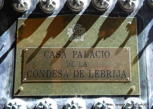 Palacio de la Condesa de Lebrija, Séville, Andalousie, Espagne
