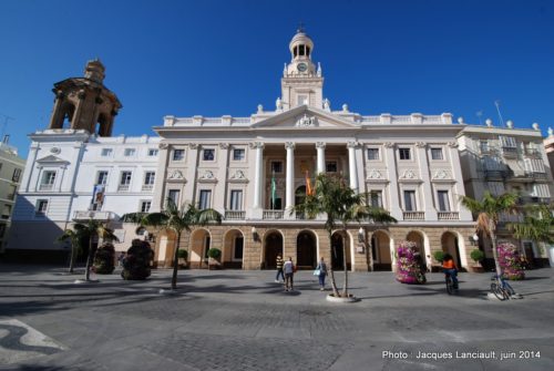 Hôtel de Ville, Cádiz, Andalousie, Espagne