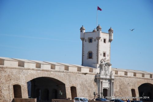 Puerta de Tierra, Cádiz, Andalousie, Espagne