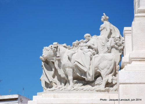 Monumento a las Cortes, Cádiz, Andalousie, Espagne