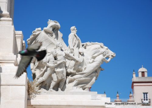 Monumento a las Cortes, Cádiz, Andalousie, Espagne