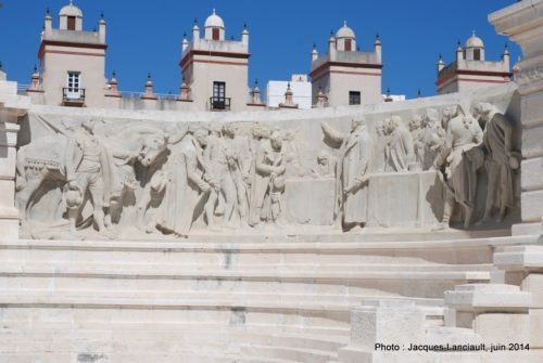 Monumento a las Cortes, Cádiz, Andalousie, Espagne