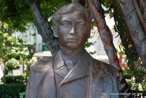 José Rizal, Jardines de Alameda Apodaca, Cádiz, Andalousie, Espagne