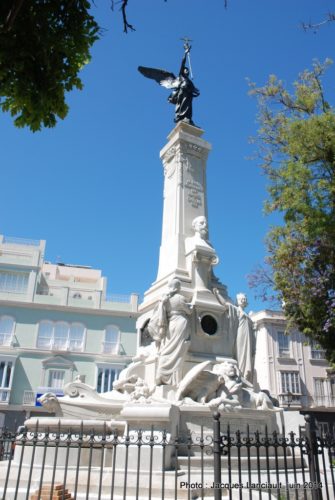 Monumento marqués de Comillas, Cádiz, Andalousie, Espagne