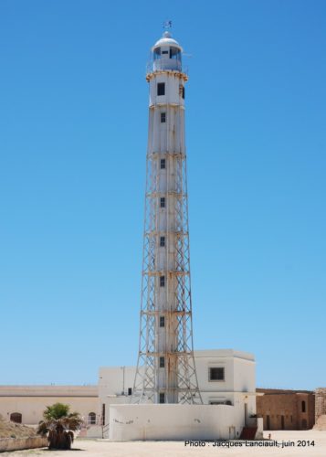 Phare, Castillo de San Sebastián, Cádiz, Andalousie, Espagne
